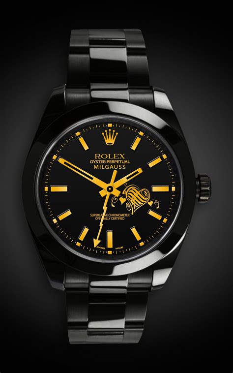 rolex black watch images|black Rolex watches for men.